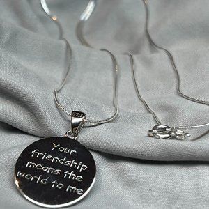 BFF Necklace Best Friend Gift Long Distance Friendship Gift Moving Away …